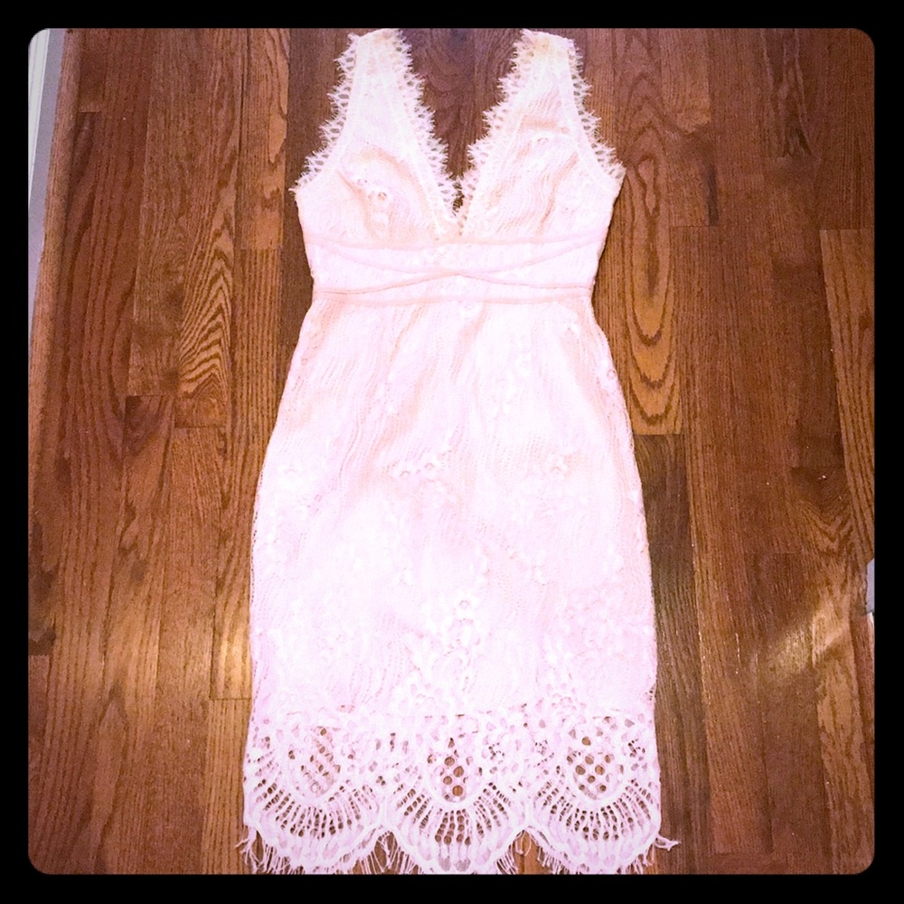 Beautiful Lace Midi Dress
